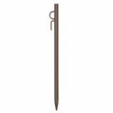 WITHGEAR Square Pegs / 11.8 inches (30cm) Aluminum Tent Pegs