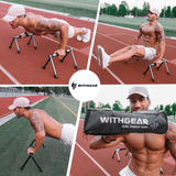 WITHGEAR Exercise Gear SWAN PushUp Bars