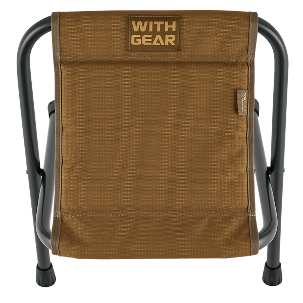 WITHGEAR Inc. Lean Stool Brown [Duralumin 7001]