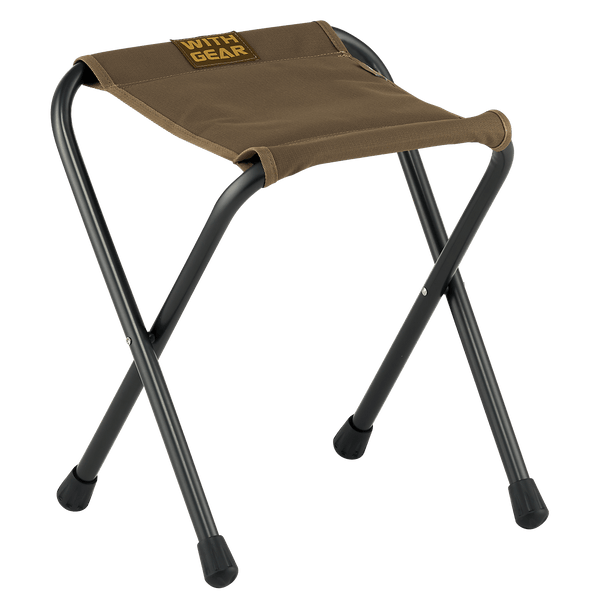 WITHGEAR Inc. Olive Lean Stool Brown [Duralumin 7001]