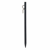 WITHGEAR Outdoor Gear Black Square Pegs Black 9.85 inches (25cm) Aluminum Tent Pegs [Duralumin 7075 T6]