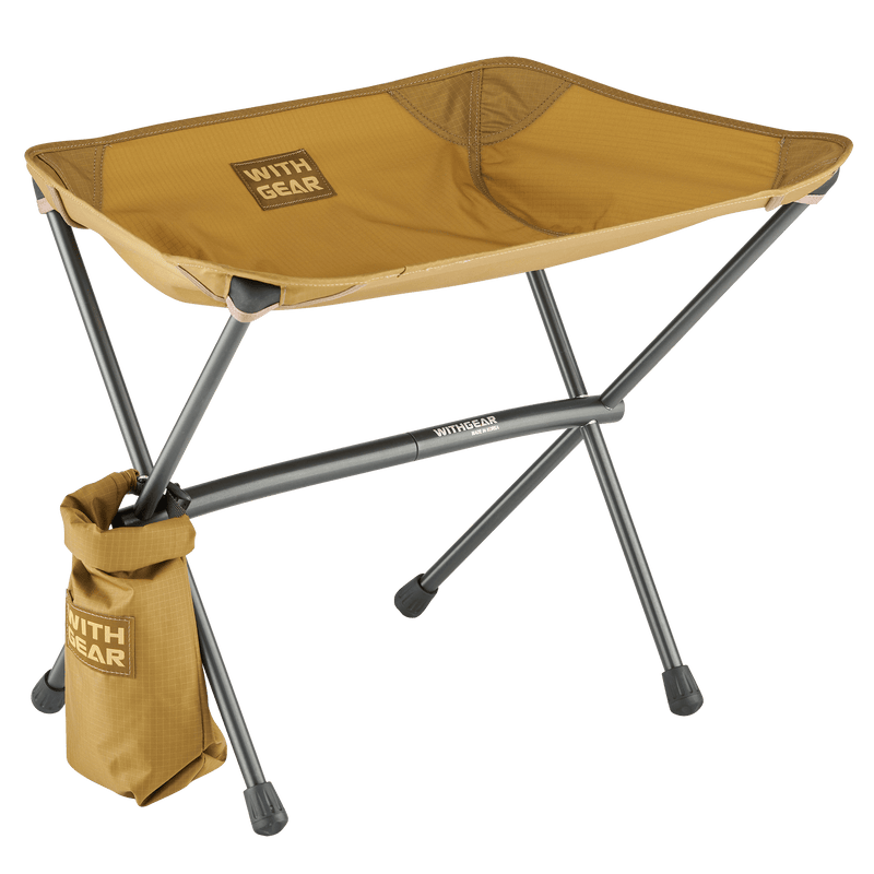 WITHGEAR Outdoor Gear Brown Field Stool Olive [Dularumin 7001]의 사본