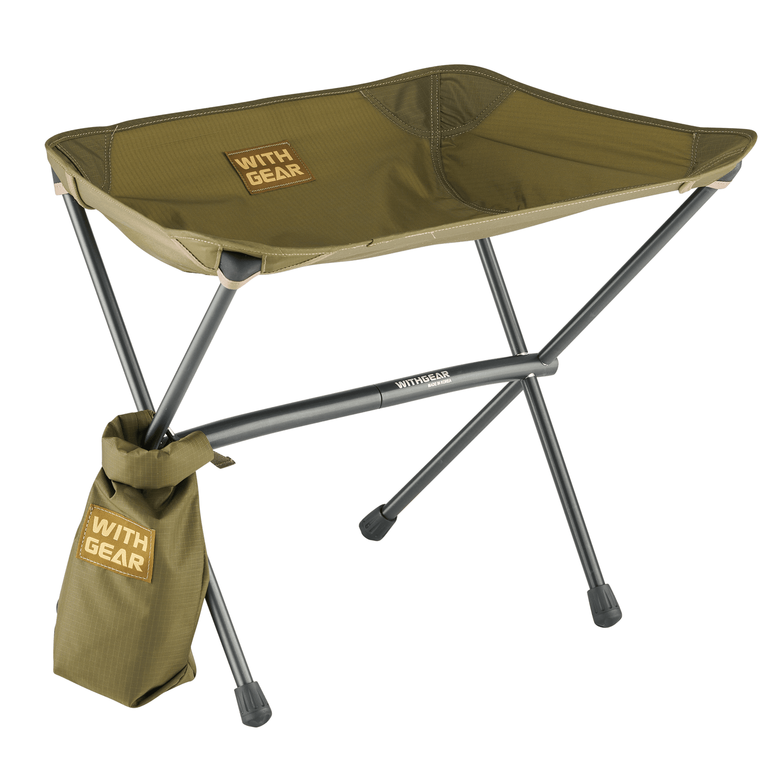Field Stool - Olive | 3 Month Warranty | WithGear