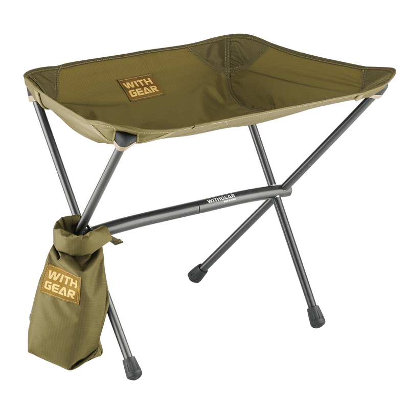 WITHGEAR Outdoor Gear Olive Field Stool Olive [Dularumin 7001]의 사본