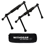 WITHGEAR Exercise Gear Black HAWK PushUp Bars